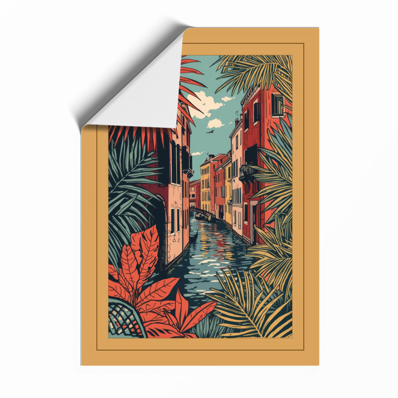 Venetian Paradise Tropical - Print, Unframed, A2 - 59.4 x 42.0 cm
