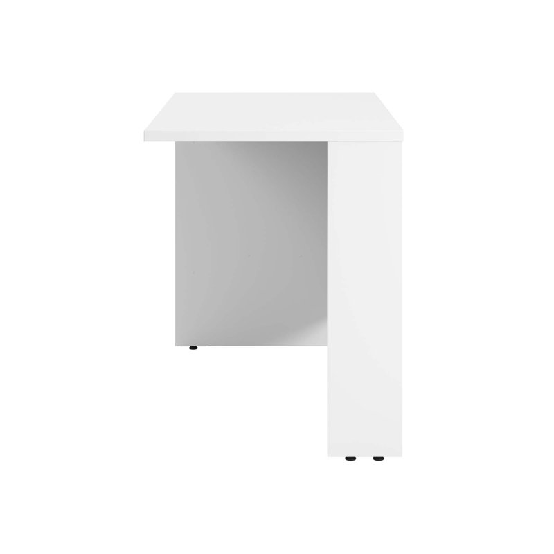 White Thermally Fused Laminate 42W Desk Return