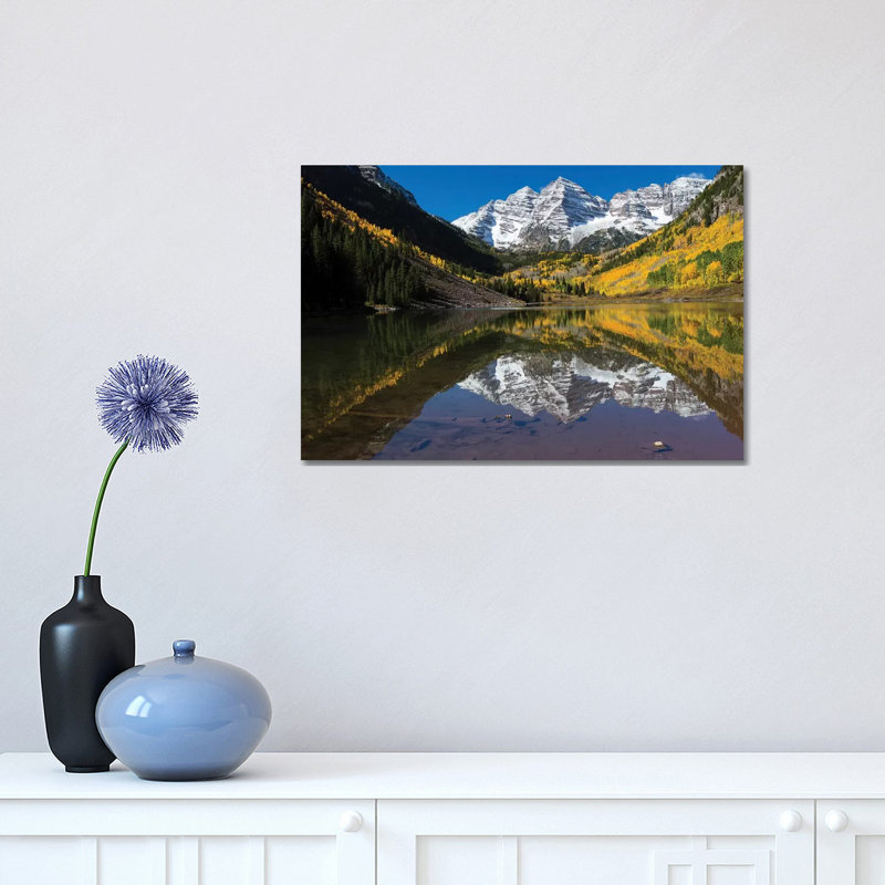 Peeking Cow - Wrapped Canvas Print, 101.6 cm H x 66.04 cm W x 3.175 cm D
