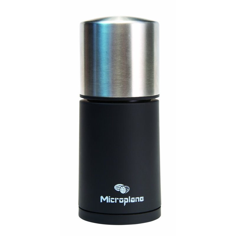 Brand No Power Source Required / Manual Pepper Mill, Black/Silver
