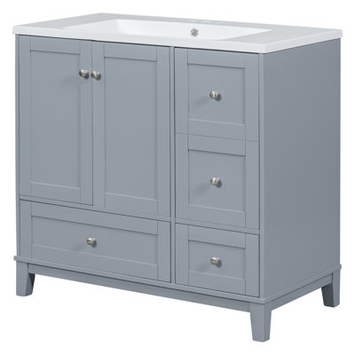 80 base de meuble-lavabo simple 18 po seulement