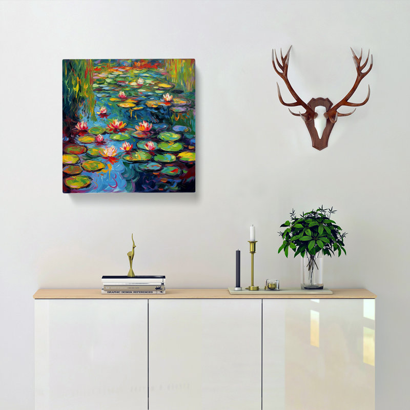 Water Lily Pond Fauvism No.2 - No Frame Print