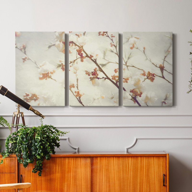 " Springly " 3 - Pieces, 48" H x 96" W x 1" D