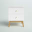 Table de chevet 2 tiroirs Boylston