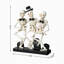 Décoration de table squelette 10,50 po H