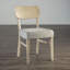 Chaise d'appoint de style transitionnel 2Pc