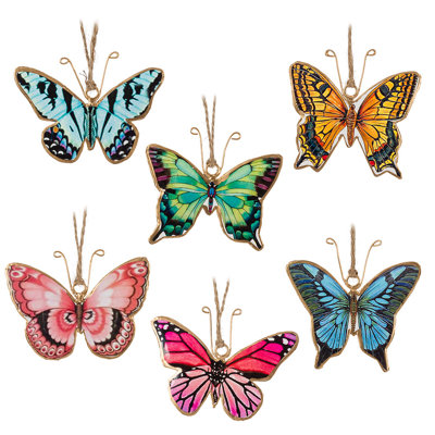 3.5'' Metal Animals Shatterproof Hanging Figurine Ornament