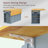Large Kitchen Island with Drop Leaf-754983095