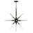 Ariel 16 - Light Sputnik Sphere Chandelier with Crystal Accents
