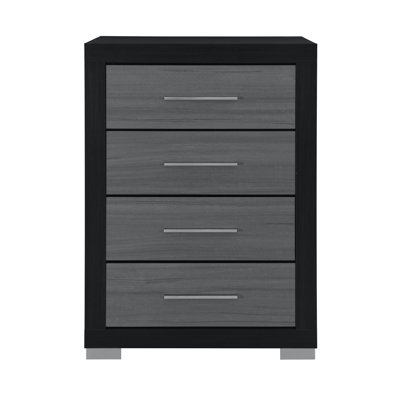 Commode ELsa noire et grise