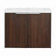 Armoire de salle de bain avec lavabo, portes à fermeture en douceur, fixation flottante, 24 po pour petite salle de bain