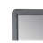 Valda Light Gray Fabric Mirror