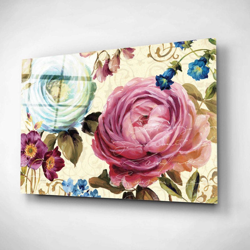 «Victorias Dream III» par Lisa Audit, art mural en verre acrylique, H 16 po x l 24 po x P 0,2 po