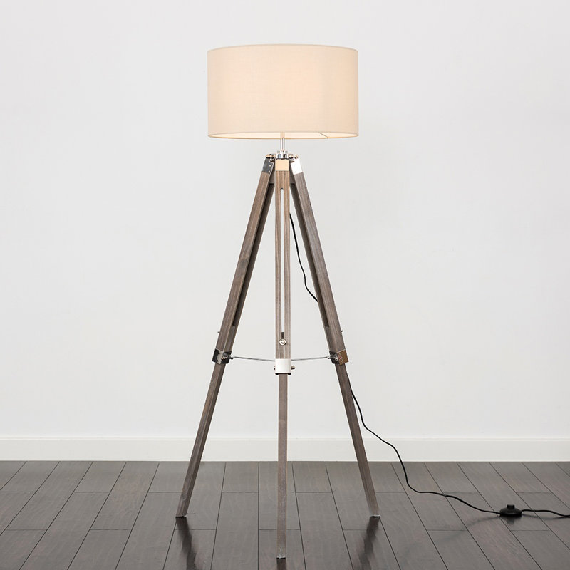 Wemple 143cm Tripod Floor Lamp, Mink