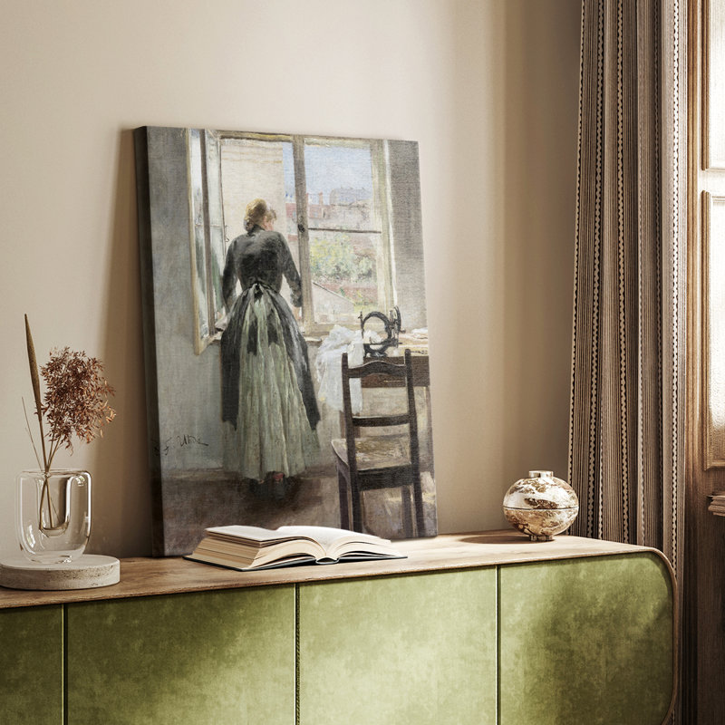 Impression de portrait rétro XXII - galerie Cavas sur mesure, H 18 po x l 12 po