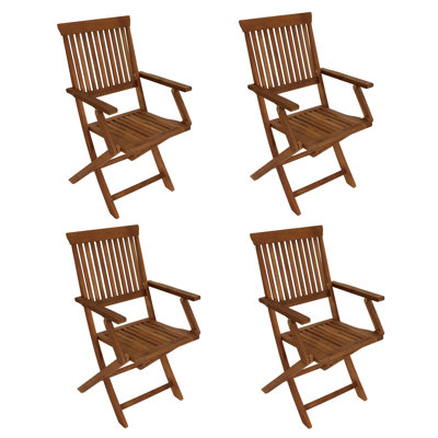 Foldable Outdoor Patio Dining Armchair
