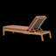 Haven Outdoor Teak Chaise Lounge-71550155