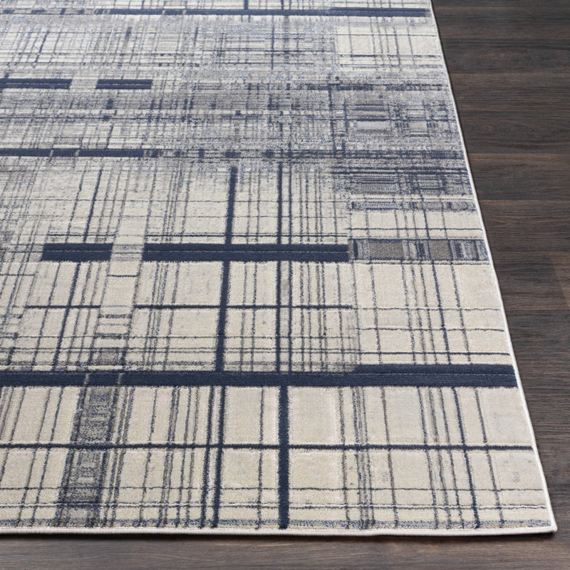 Haltwhistle Abstract Indoor Rug, Rectangle 5'3" x 7'3"