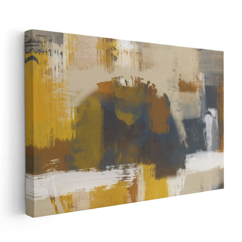 «Distress Sun Blaze 1», reproduction d'art sur toile, H 12 po x l 18 po