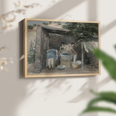 Paysages rétro-CCVVIV - reproduction encadrée