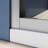Sliding Shower Glass Door 60 In. W X 72 In. H, Adjustable Semi Frameless Shower Door, Certified Thick Clear Clear Tempered Glass, 304 Stainless Steel Handles, Brushed Nickel-124947033
