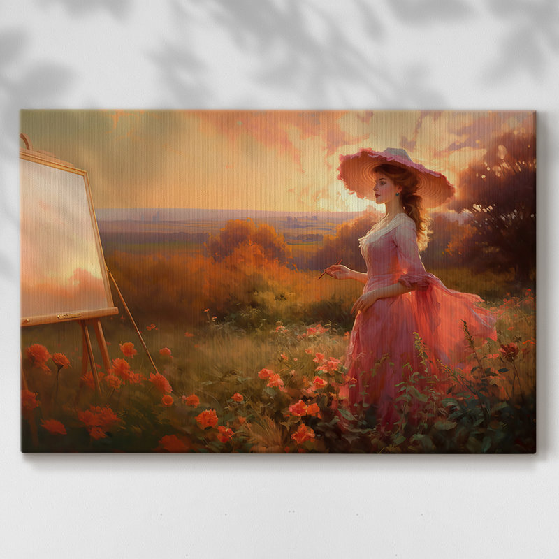 Beautiful Women-Lxxxi -Galery Wraraped Cavas, 12 x 18