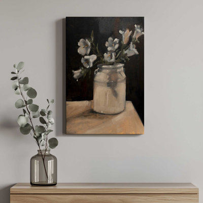 «Flower in Mason Jar I» par Marian Parsons, reproduction d'art