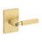 Mirada Reeded Keyed Entry Lever featuring SmartKey Security -113966897