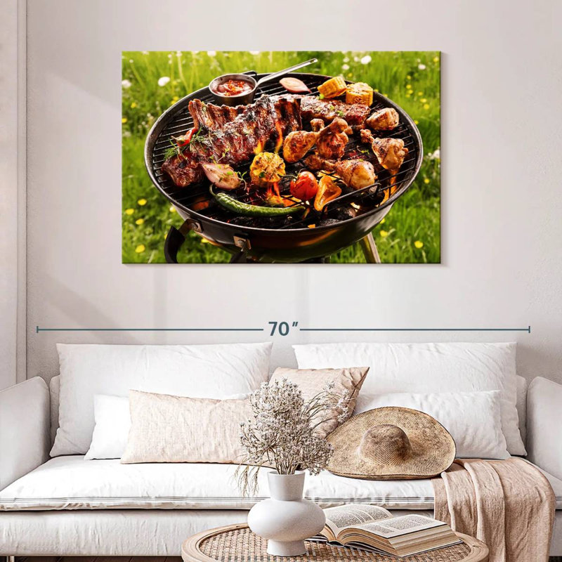 Outdoor Grilling, 30" H x 45" W