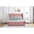 Queen Size Velvet Upholstered Storage Bed with Wingback Headboard and Large Drawer, Combining Style and Functionality for Modern Bedrooms.
