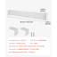 Couvre-plinthes, couvercle avant de l'unité de chauffage électrique standard 5 pi Premium Series