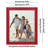 Picture Frame - Rustic Picture Frame with Textured Engineered Wood, Shatter Resistant Glass and Easel Back - Horizontal and Vertical Display-101109489-101109454