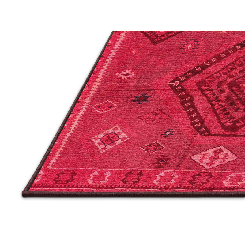 Abstract Indoor Rug, Rectangle 7' x 10'
