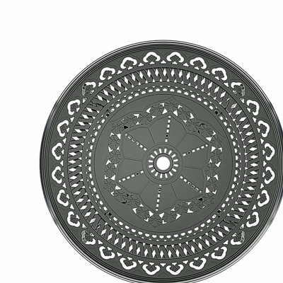(Coussins de couleurs aléatoires) Ensemble de meubles de patio en aluminium coulé avec coussins 3 pièces