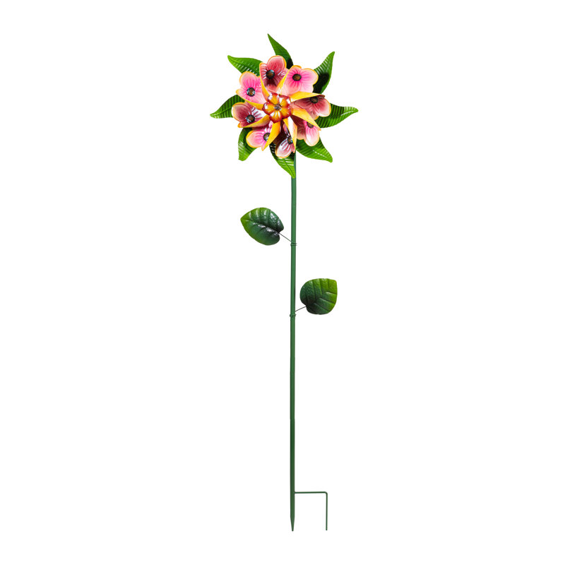 Piquet à vent Bright Blossom, 60 po