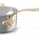 Mauviel M'COOK B Sauce Pan With Lid, Brass Handles, 1.8-Qt