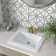 Verdant Green Geometrica Pattern 12" X 12" Polished Marble Mosaic Tile