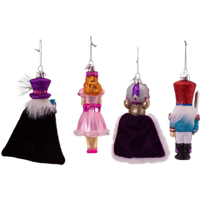 Noble Gems™ 5'' Glass Animals Hanging Figurine Ornament