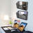 3-Pack Wall File Organizer – Mesh Metal Vertical Hanging File Holder for Office/Home
