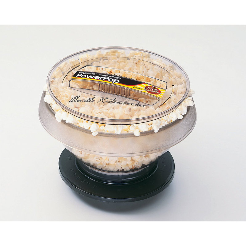 Presto Power Pop Microwave Multi-Popcorn Popper
