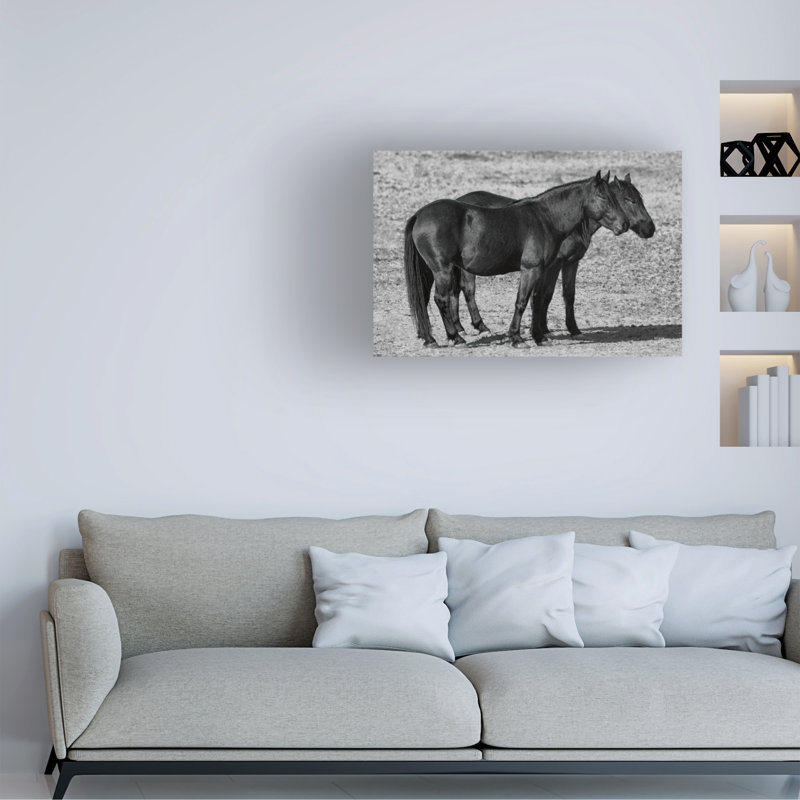 Art mural sur toile tendue - "Best Buds" de Nathan Larson pour décoration de salon, de chambre à coucher ou de bureau - 12 x 19