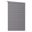 Remise de rangement en acier Select, 8 x 4, gris anthracite-67124409
