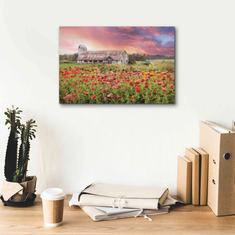 «Vermont Colors» par Lori Deiter, art mural sur toile, H 12 po x l 18 po x P 0,75 po