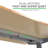 Uncaged Ergonomics Rise Up 60" x 30" Dual-Motor Electric Standing Desk - Height Adjustable Sit-Stand Desk with Memory Presets, Black Bamboo Top, Black Frame-1857793948-1857793950