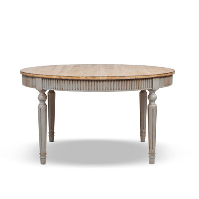 Imarah 55" Reclaimed Wood Round Dining Table
