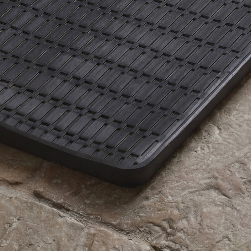 Hunter Glade Grid Rubber Boot Trays, Glade Black