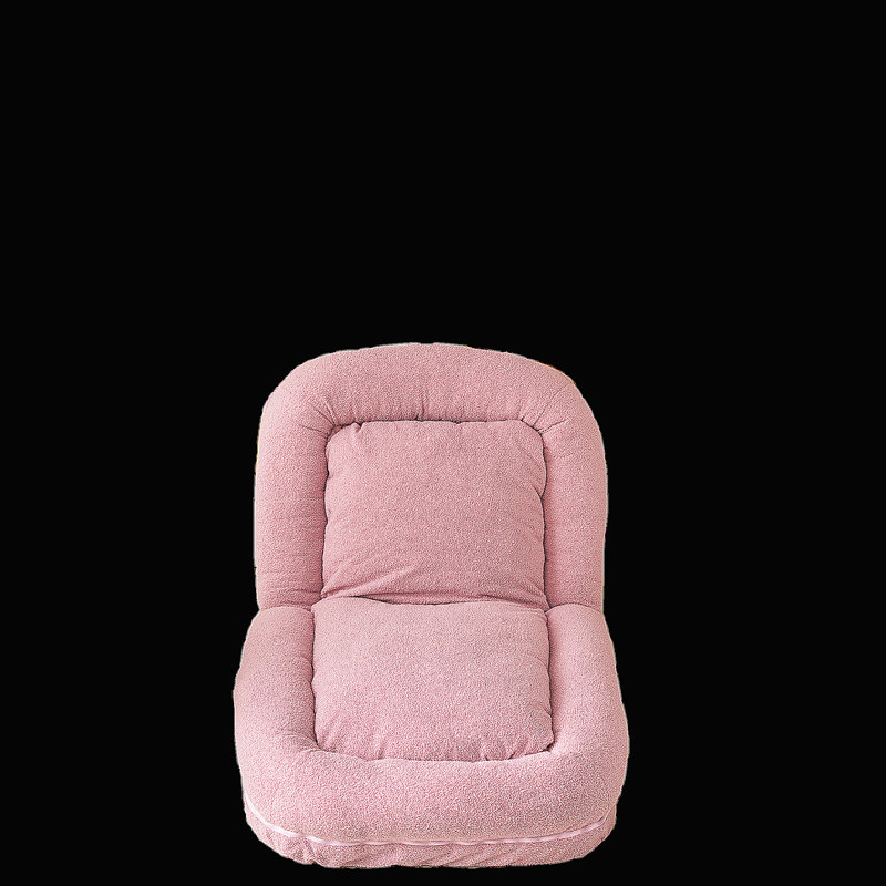 Canapé-lit triple rabattable, Rose