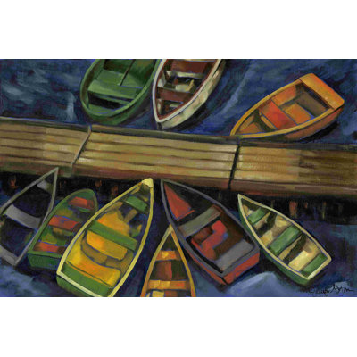 " Maine Escape IV (A) " by Jennifer Goldberger Painting Print