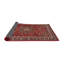 Tapis brun à motif oriental-1358028015
