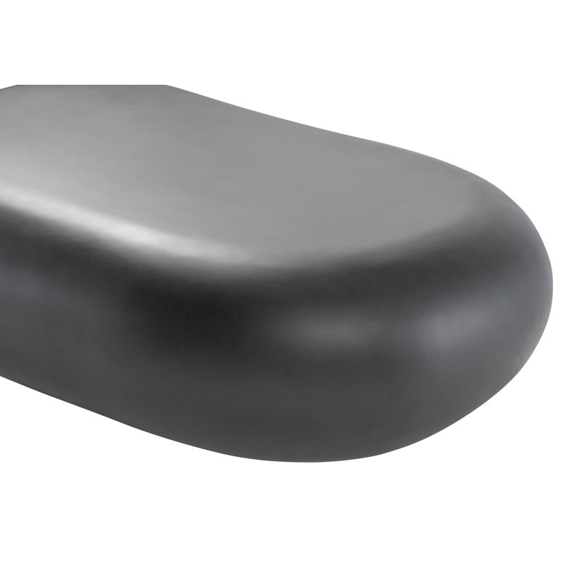 Bazaar 53'' GFR Concrete Outdoor Coffee Table, Gray